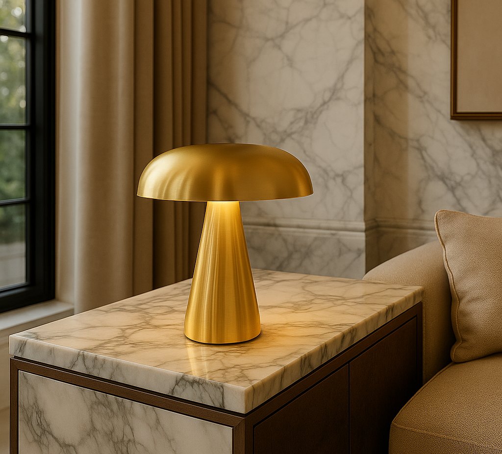 Retro Mushroom Light