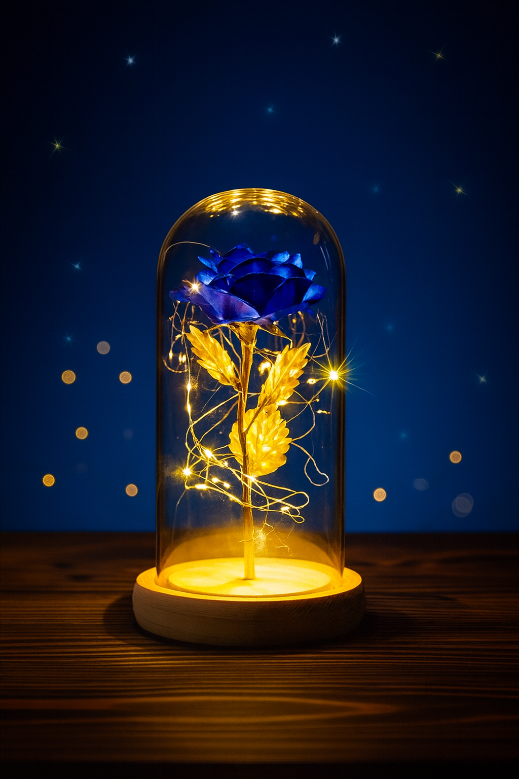 Forever Rose with LED Light