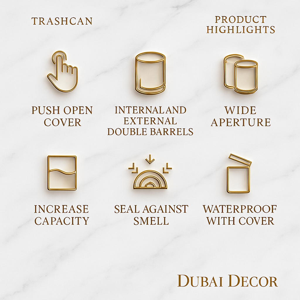 Luxury Wastbasket